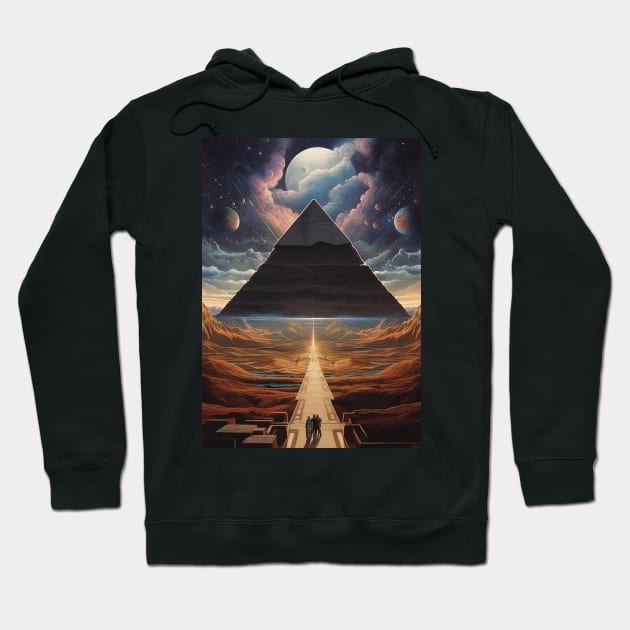 Beyond Horizons Hoodie by Rafael Pando